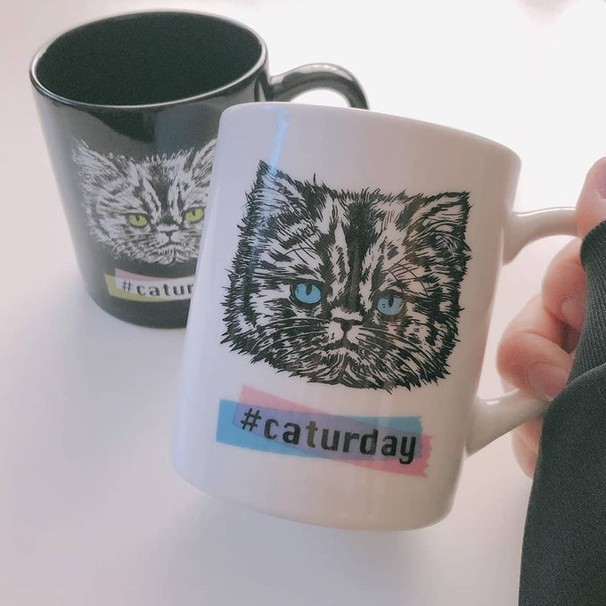 沢山集めたくなるキャッチーなデザインのマグカップ