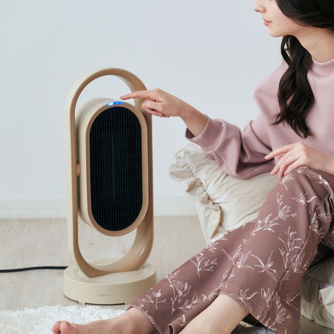 サーキュレーターとしても使えるファンヒーターで冬の暮らしを快適に