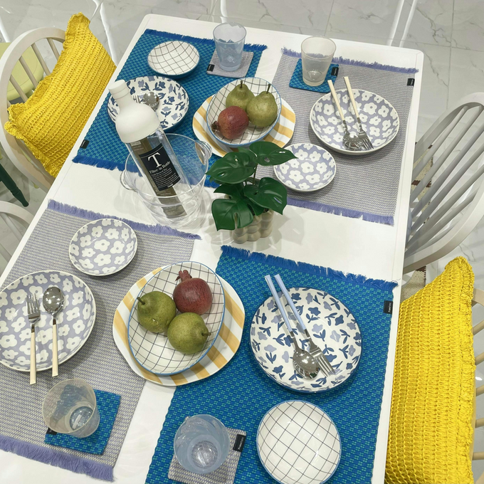 ポップでカラフルなカラーで彩る夏食卓