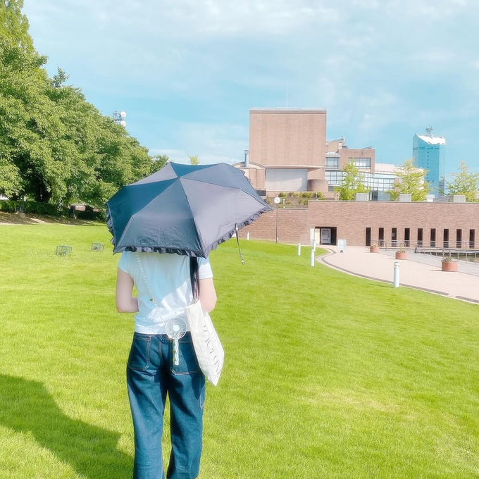 一本あれば安心してお出かけいただける晴雨兼用傘でUVケアと暑さ対策を