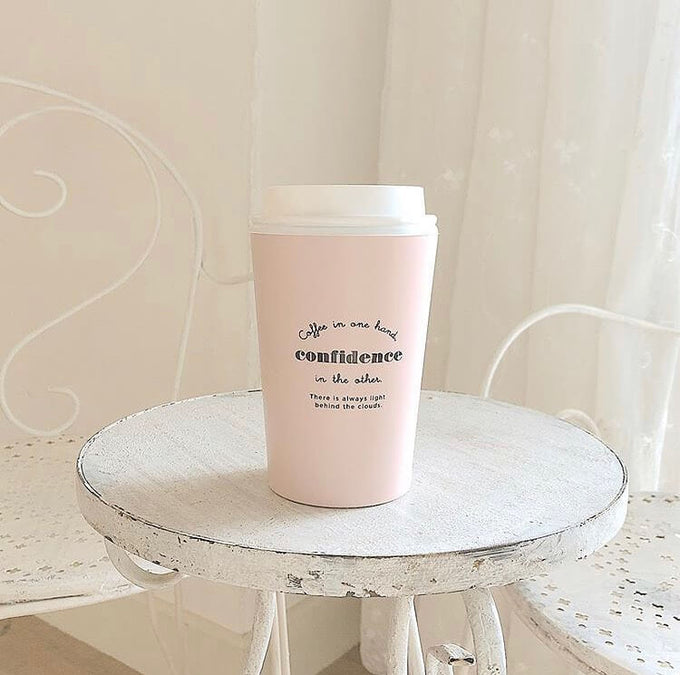 コンビニコーヒーをかわいく！サーモタンブラー