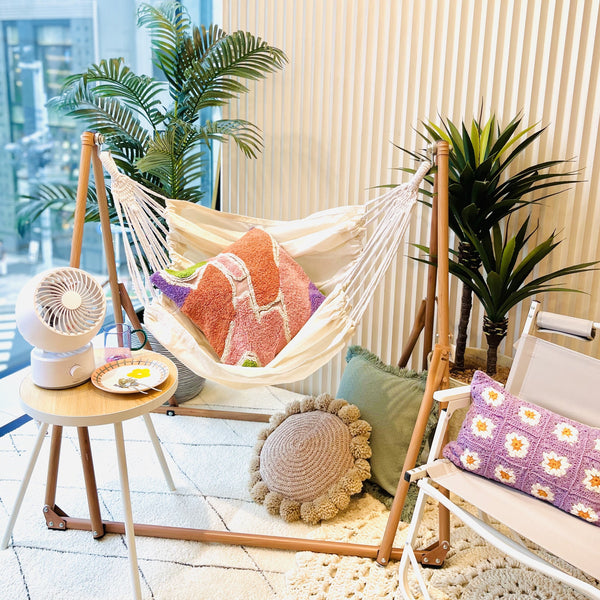 3WAYハンモックで作る夏のナチュラルコーディネート