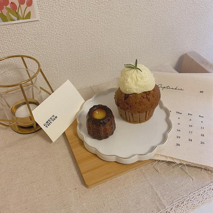 スカラップが可愛い新作食器シリーズ