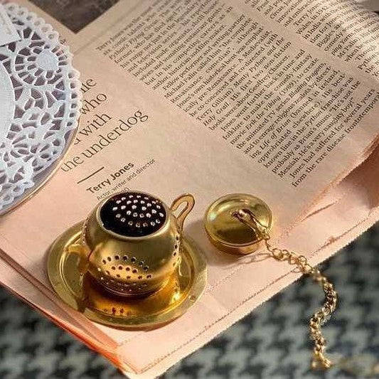 簡単に1杯分の紅茶がいれられるティーストレーナー