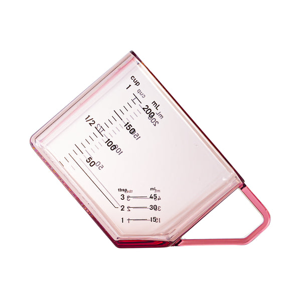 大さじも量れる計量カップ ピンク