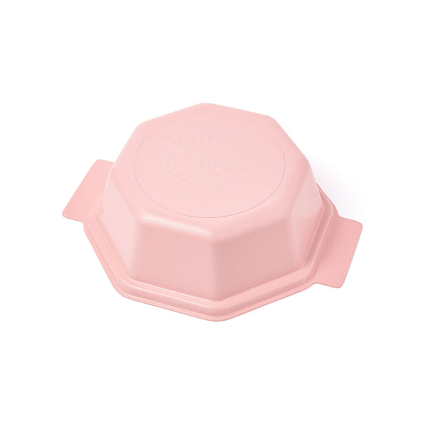 ダイヤ 軽量 クッキングポット 21cm ピンク