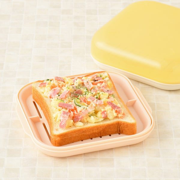 レンジでふわもち食パン