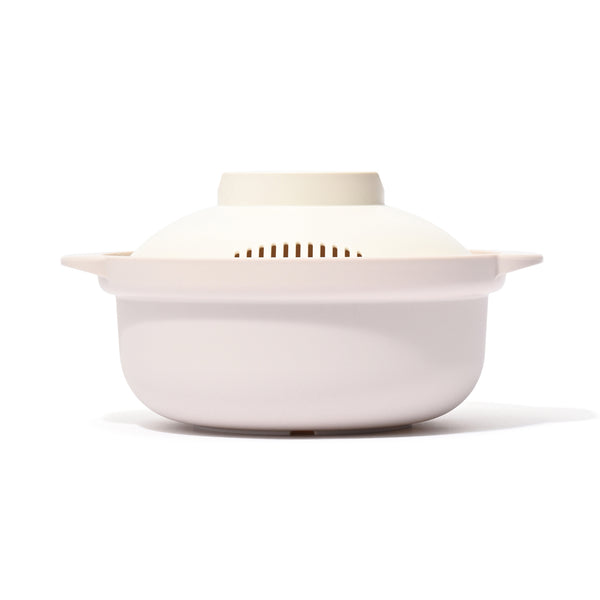 らくチン レンジ調理鍋 グレー