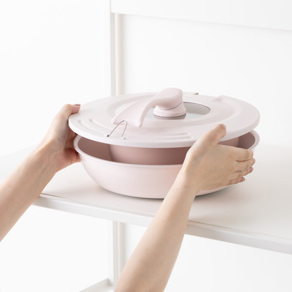 GO TABLE 鍋・フライパン バラエティ6点セット ピンク