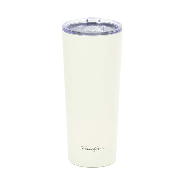 フタ付き ステンレスタンブラー 650ml アイボリー