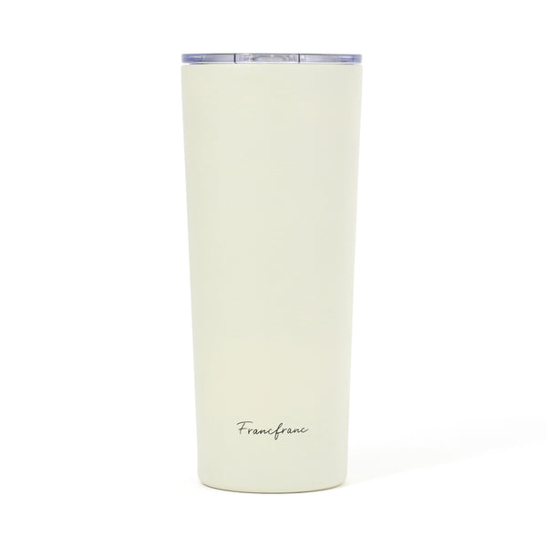 フタ付き ステンレスタンブラー 650ml アイボリー