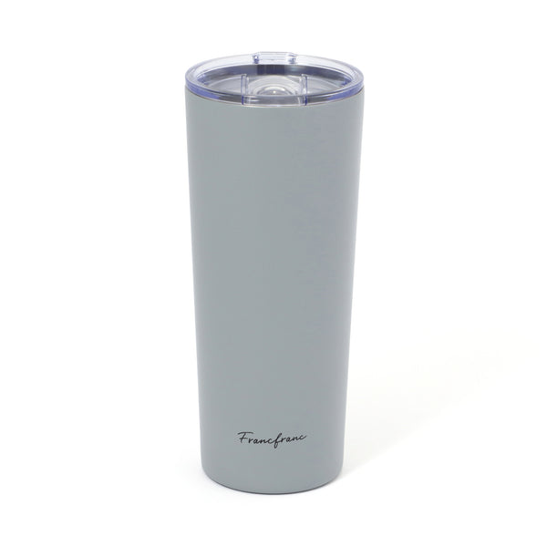 フタ付き ステンレスタンブラー 650ml グレー