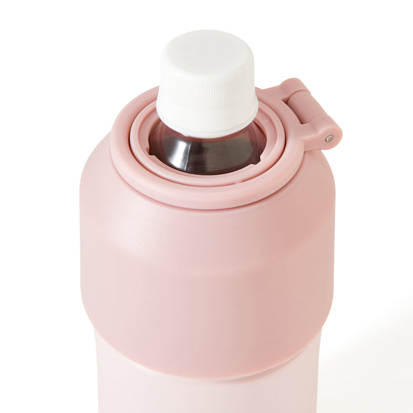 保温保冷 ペットボトルホルダー ピンク