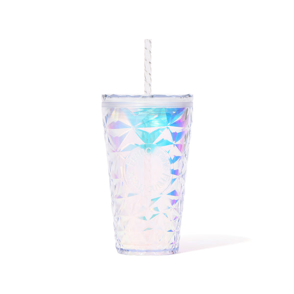 オーロラ プラスチックタンブラー M ホワイト