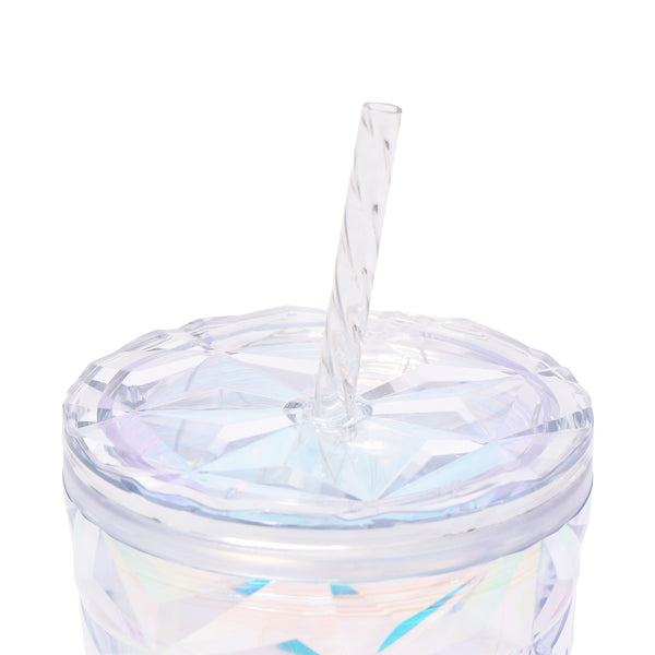 オーロラ プラスチックタンブラー M ホワイト
