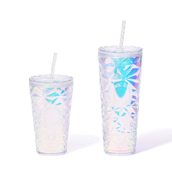 オーロラ プラスチックタンブラー M ホワイト