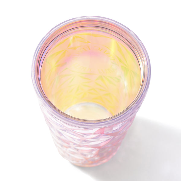 オーロラ プラスチックタンブラー M ピンク