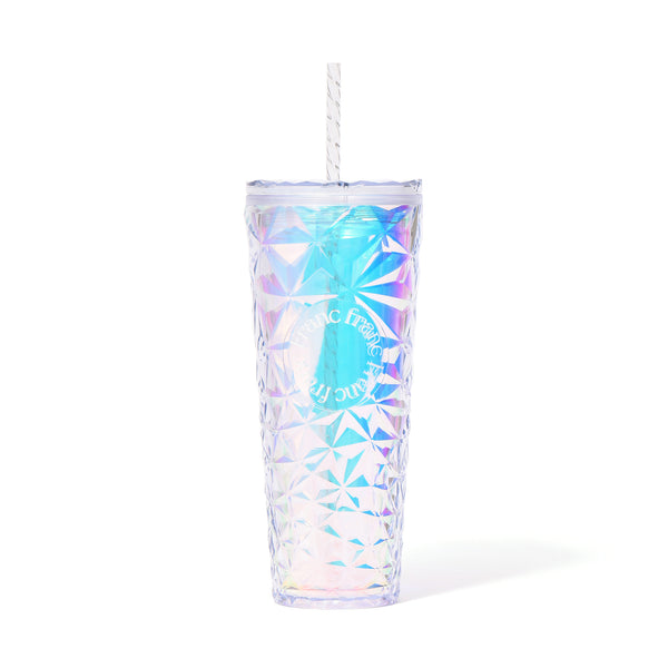 オーロラ プラスチックタンブラー L ホワイト