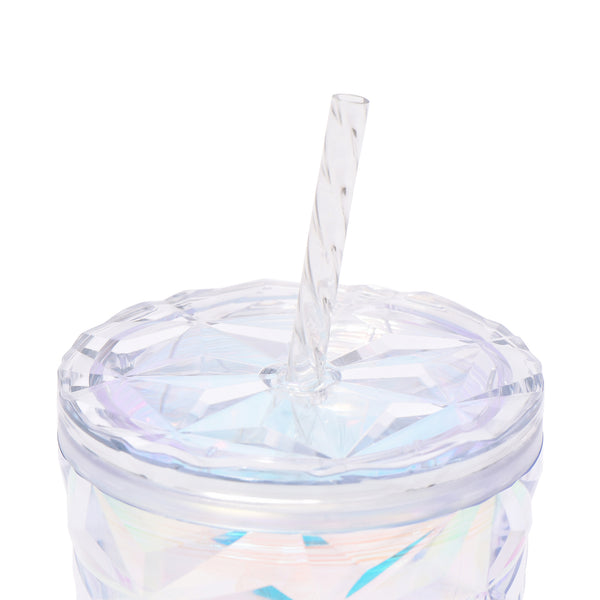 オーロラ プラスチックタンブラー L ホワイト