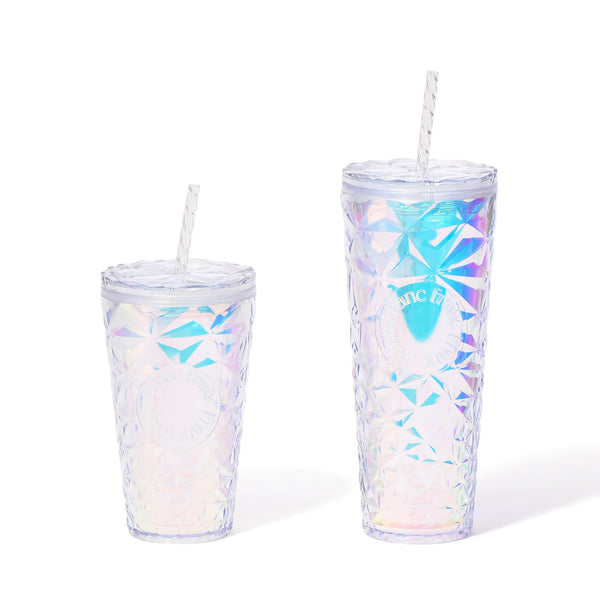 オーロラ プラスチックタンブラー L ホワイト