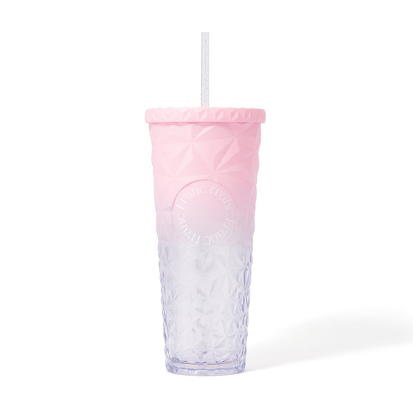 カラー プラスチックタンブラー L ピンク