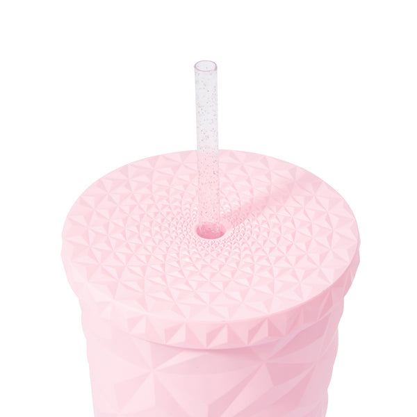 カラー プラスチックタンブラー L ピンク
