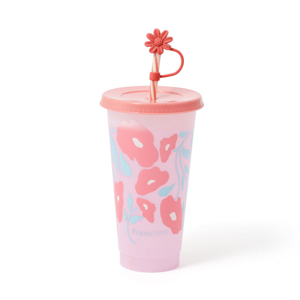 カラーチェンジタンブラー フラワー