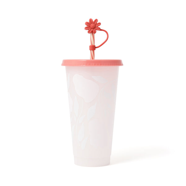 カラーチェンジタンブラー フラワー