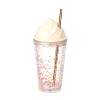 アイス プラスチックタンブラー ホワイト