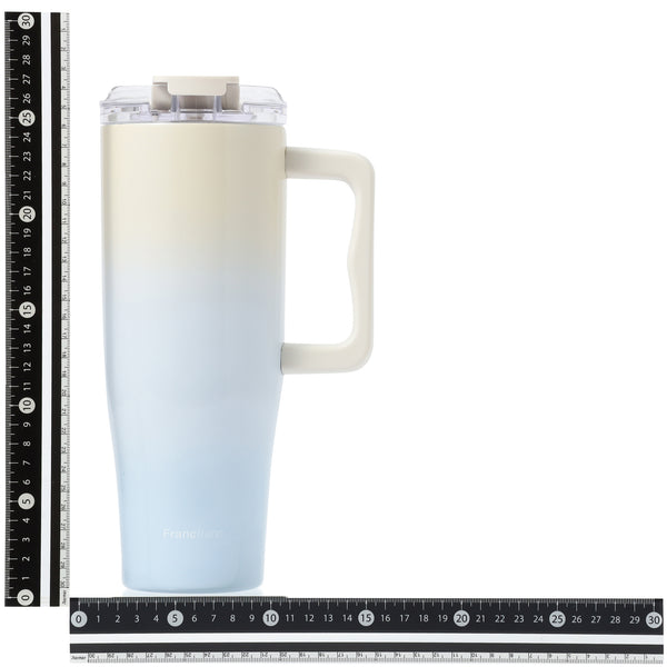 大型ステンレスマグ グラデーション 1100ml ブルー