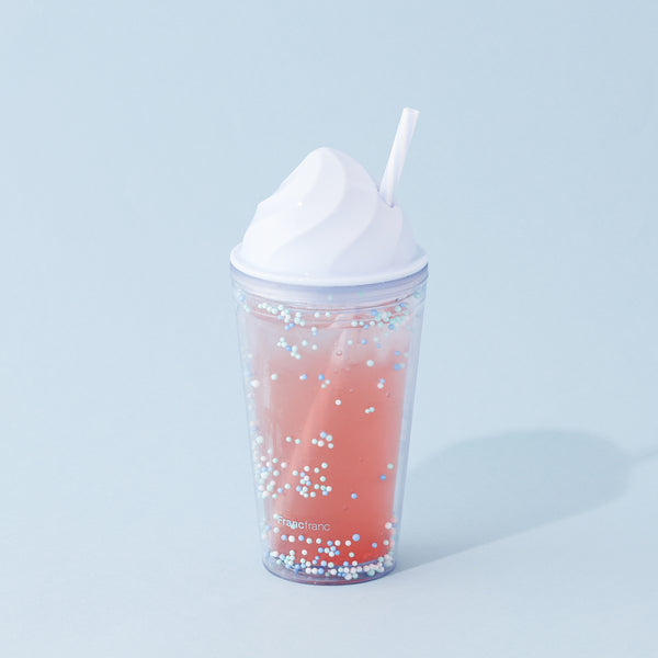 アイス プラスチックタンブラー ブルー