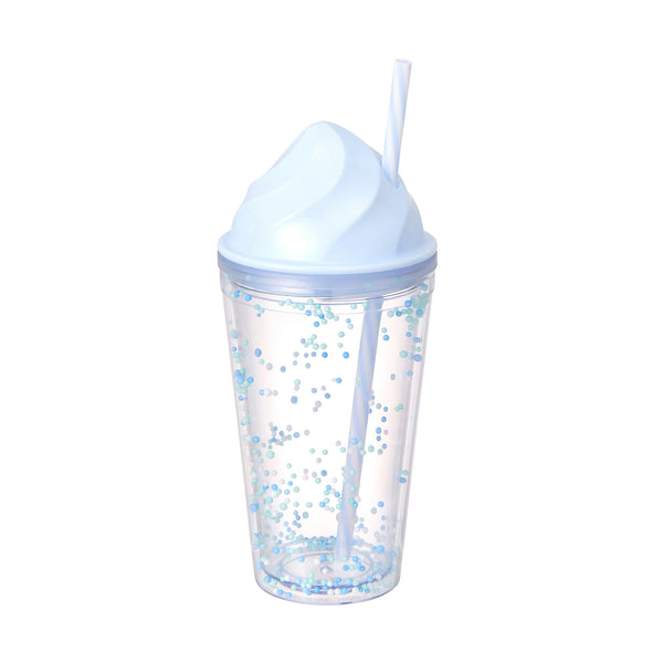 アイス プラスチックタンブラー ブルー