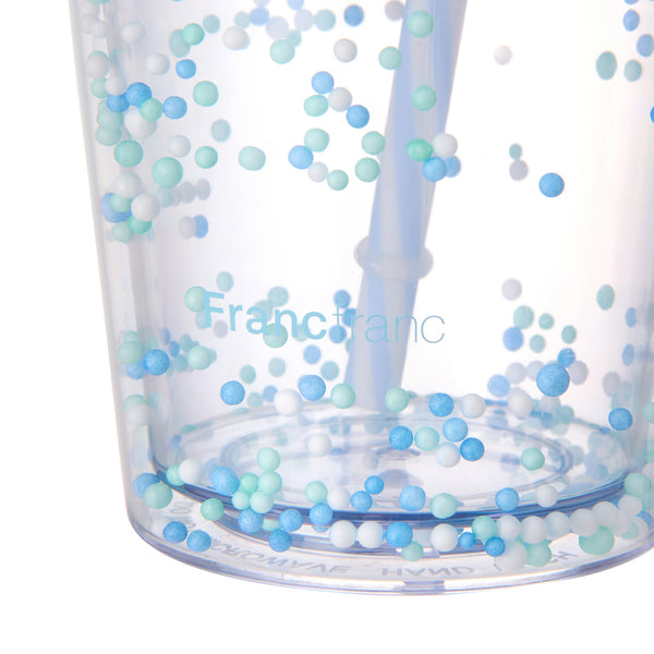 アイス プラスチックタンブラー ブルー