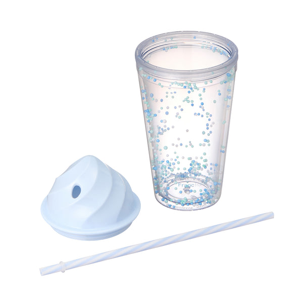 アイス プラスチックタンブラー ブルー