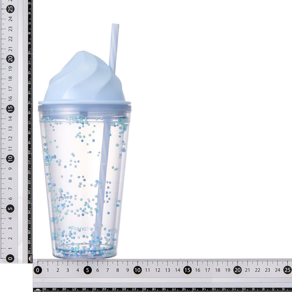 アイス プラスチックタンブラー ブルー