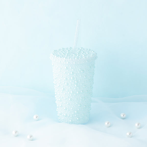 パールライク プラスチックタンブラー ブルー
