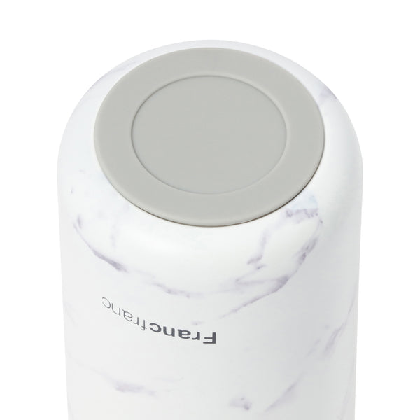 ワンタッチ ステンレスボトル 350ml マーブルホワイト