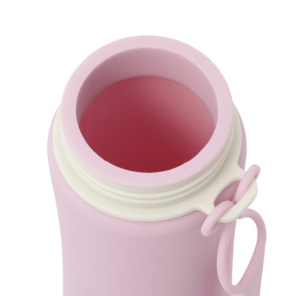 折り畳みシリコンボトル ピンク