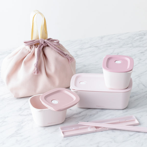 ランチボックス コンプリート5点セット ピンク