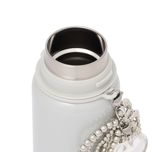 チャーム ステンレスボトル 350ml グレー