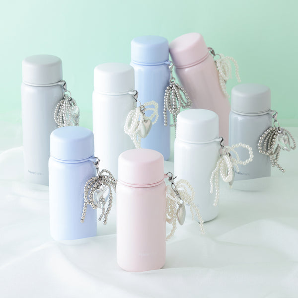 チャーム ステンレスボトル 500ml ピンク