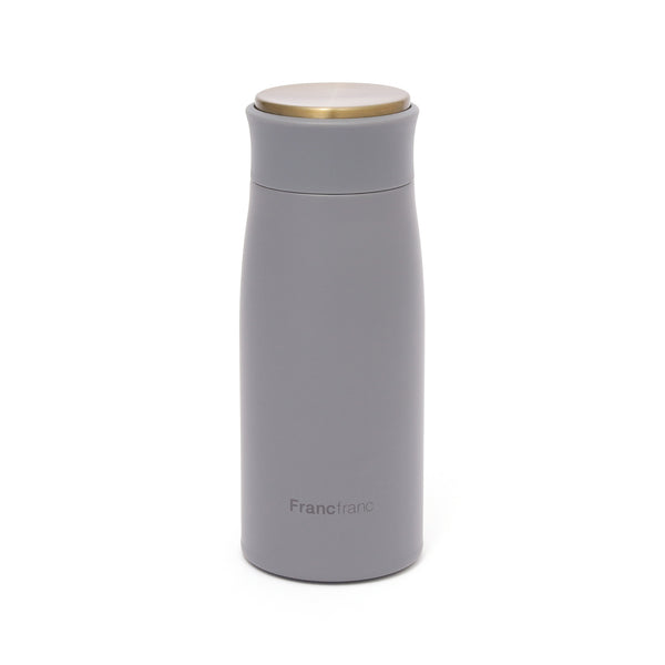 マット ステンレスボトル 350ml グレー