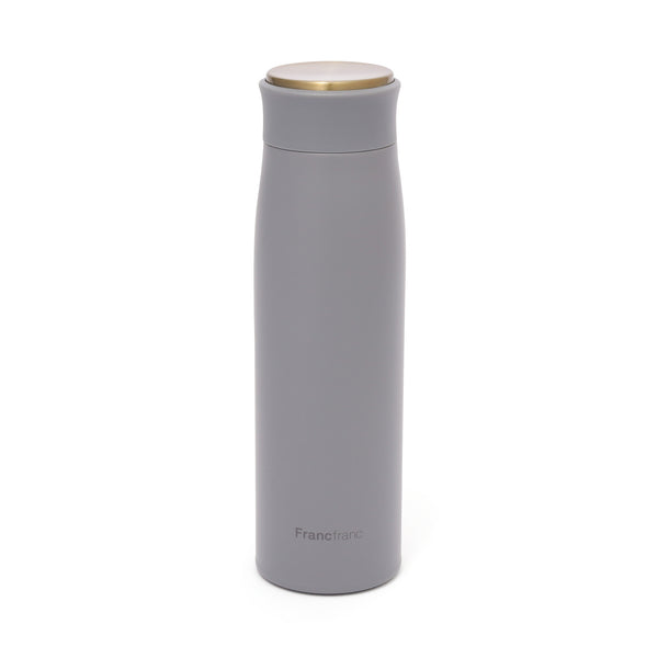 マット ステンレスボトル 500ml グレー