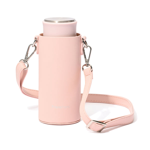 マット ステンレスボトル ホルダーセット 350ml ピンク