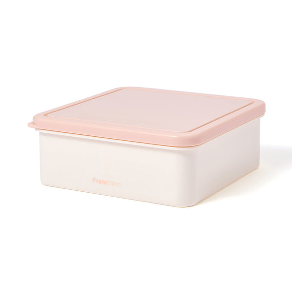 ロゴ ケース付き ピクニックランチボックス ピンク