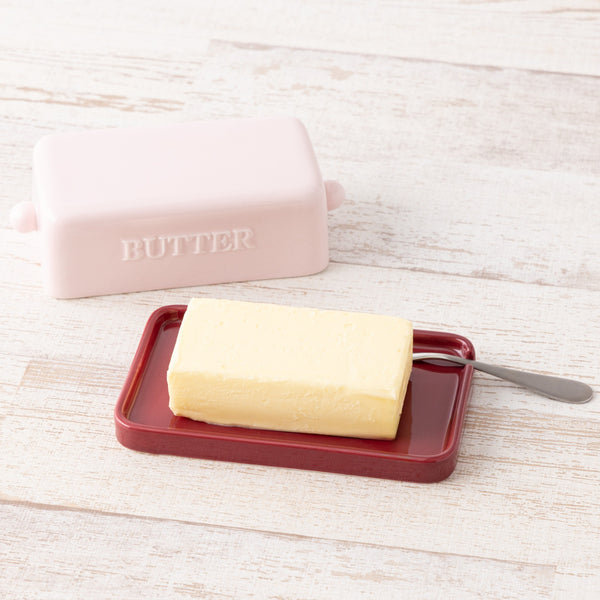 バイカラー バターケース ピンク