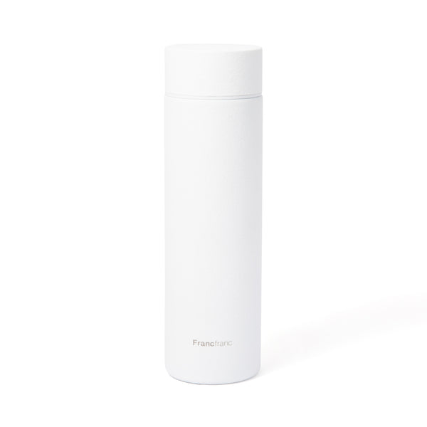 グリッター ステンレスボトル 500ml ホワイト
