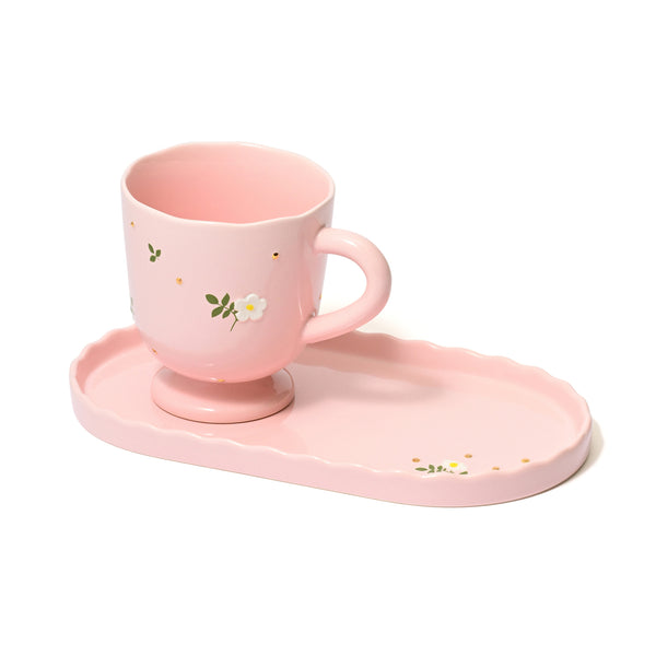 フルーロン カフェセット ピンク