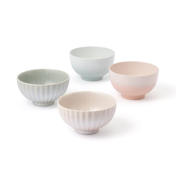 ペアギフト 茶碗＆汁椀セット フラワー