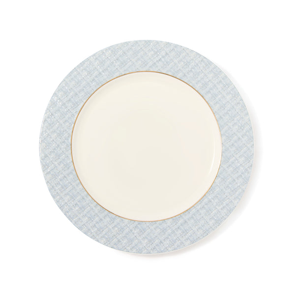 ツイード プレート M ライトブルー